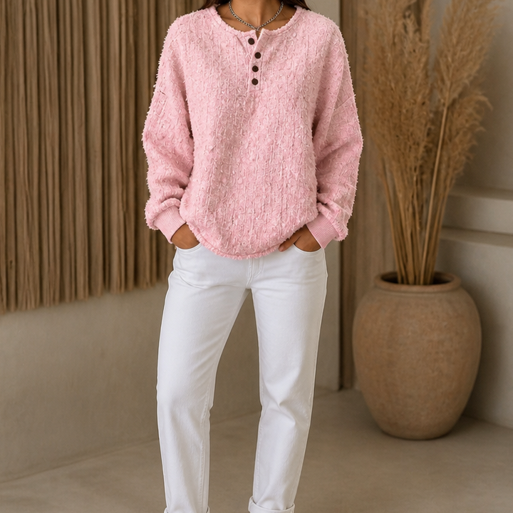 Mila | Moderner und Vielseitiger Chunky Strickpullover