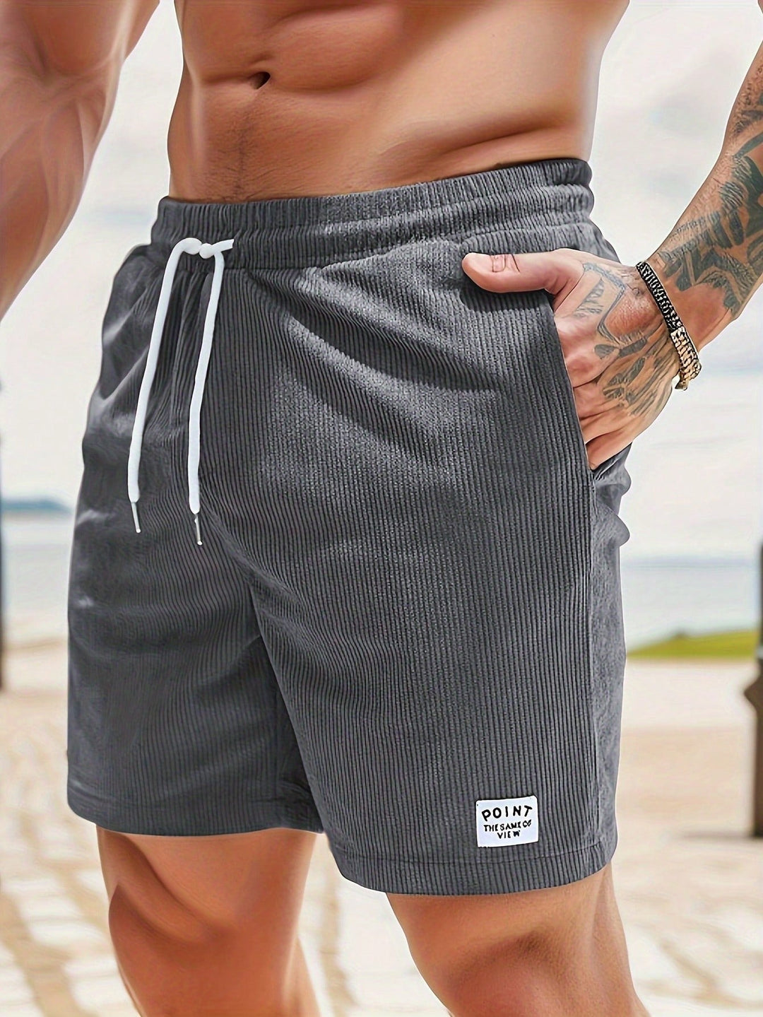 Bettina | Herren Sommer Lässige Shorts Mit Kordelzug