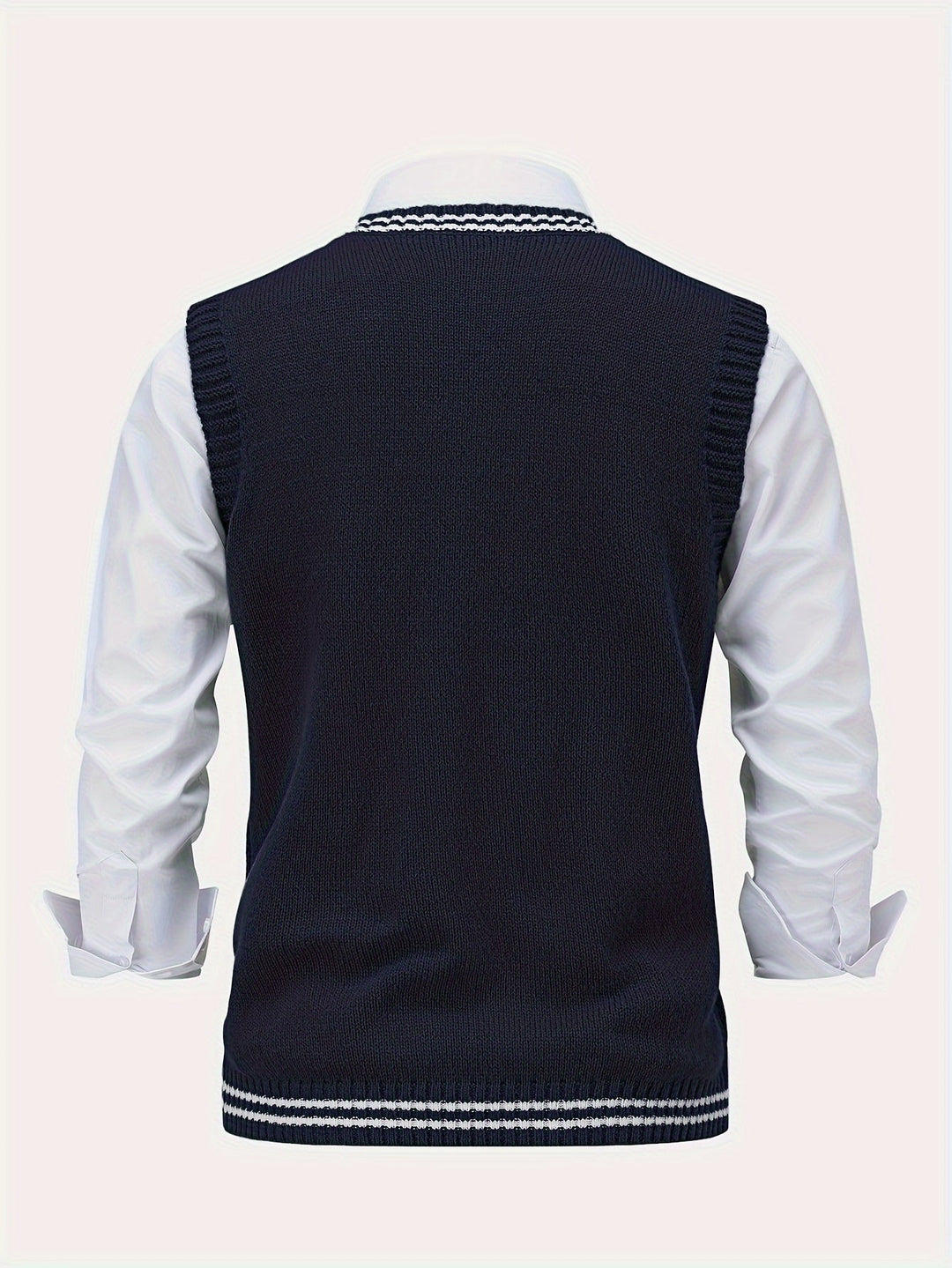Gideon | Dame Kabelstrikket Vest med V-hals