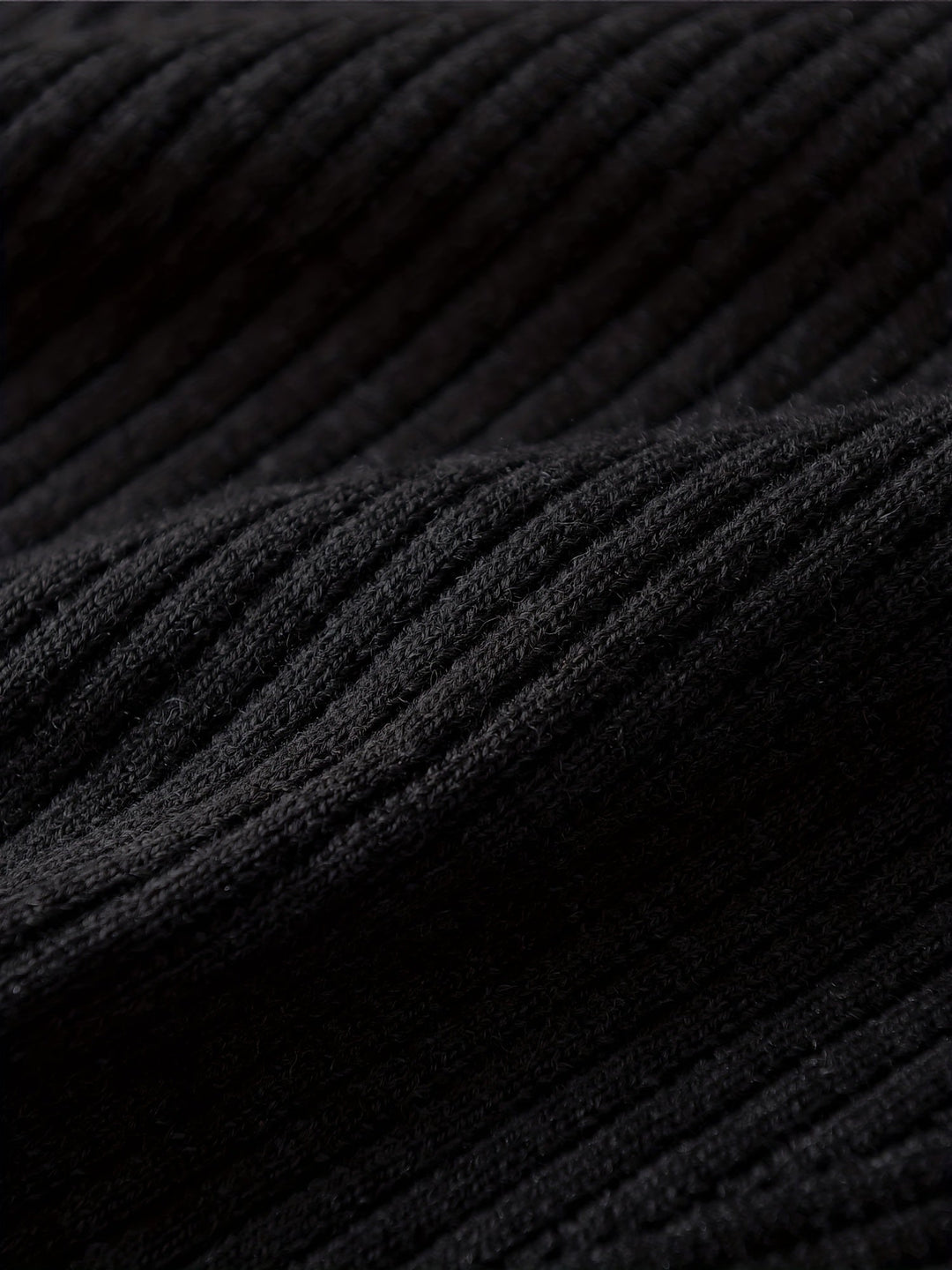 Ellis | Dame Ribstrikket Vest med V-hals