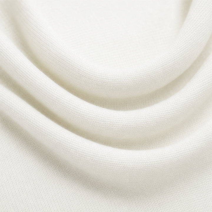 Isabelle | Eleganter und Femininer Strickpullover mit Drapiertem Ausschnitt