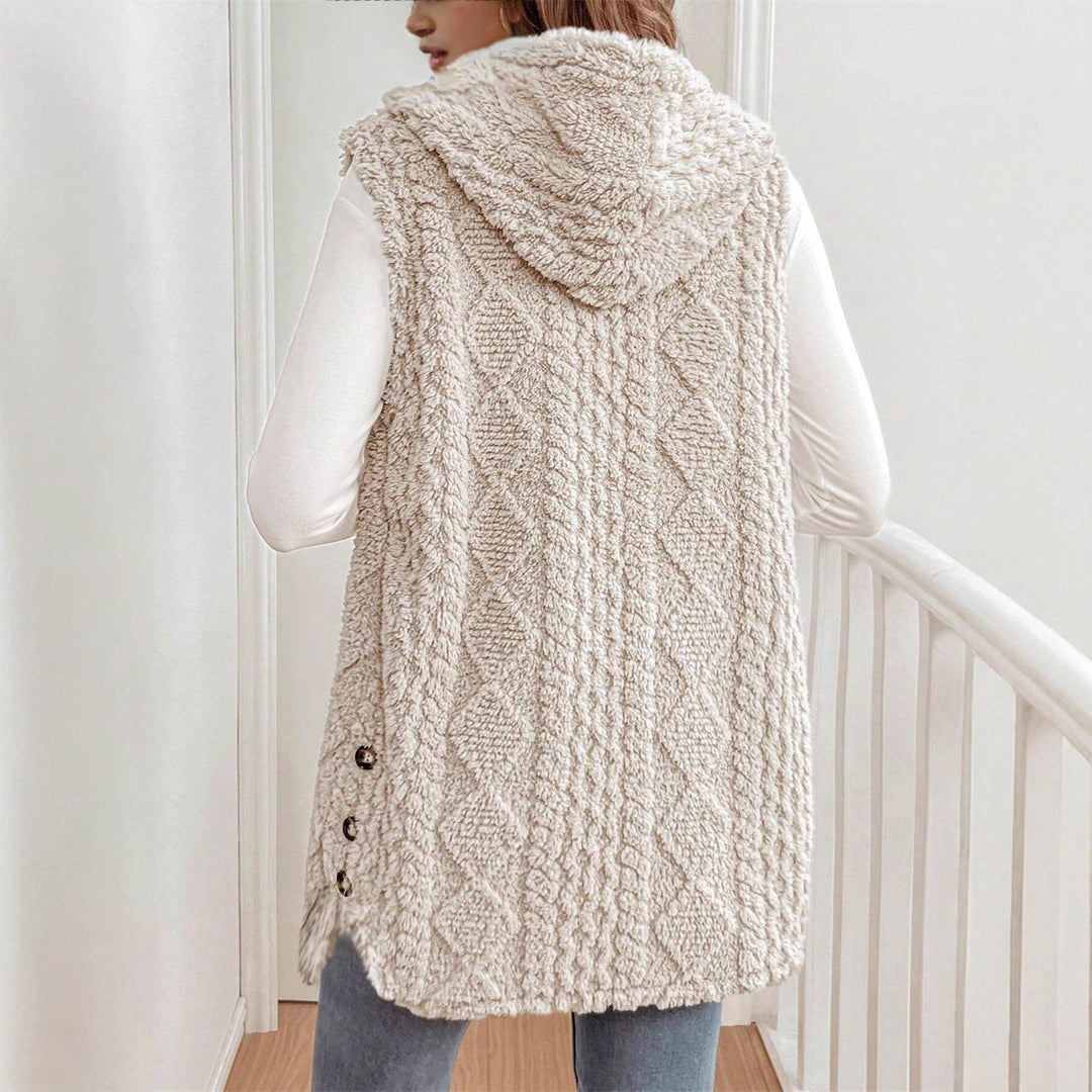 Mila | Dame Plys Vest med V-hals