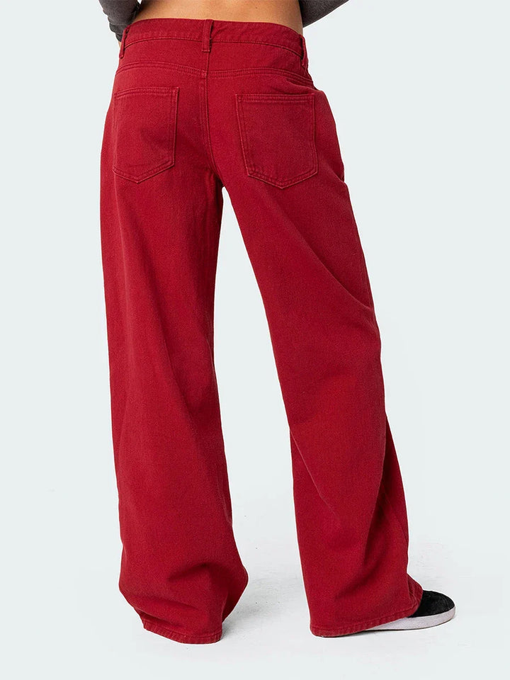Amelia | Dame Højtaljede Straight Jeans