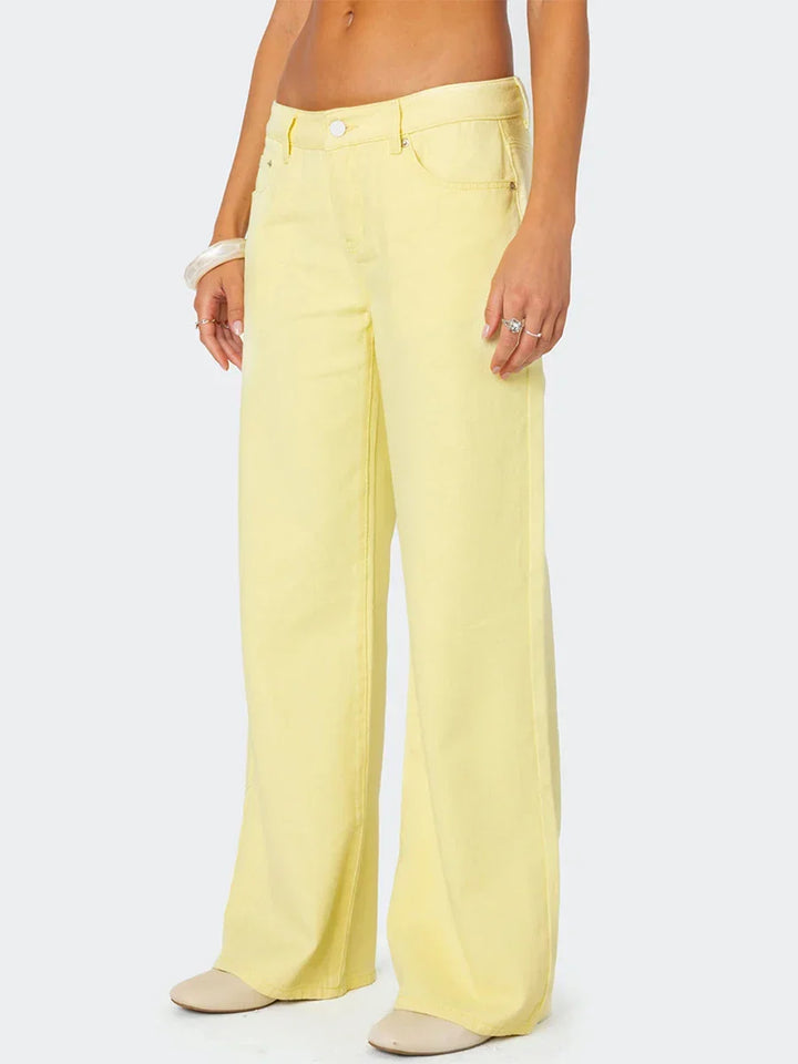 Amelia | Dame Højtaljede Straight Jeans