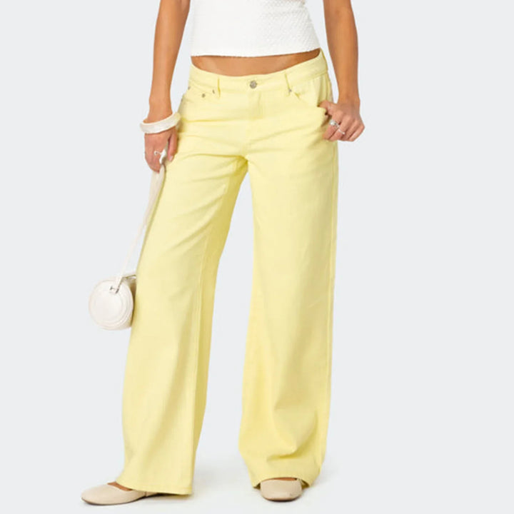 Amelia | Dame Højtaljede Straight Jeans