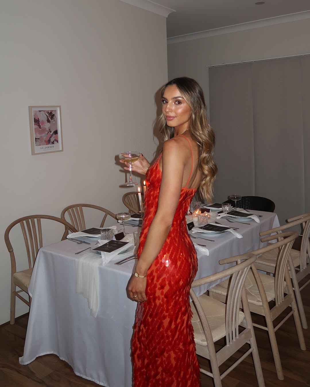 Holly | Dame Rygfri Pailletkjole