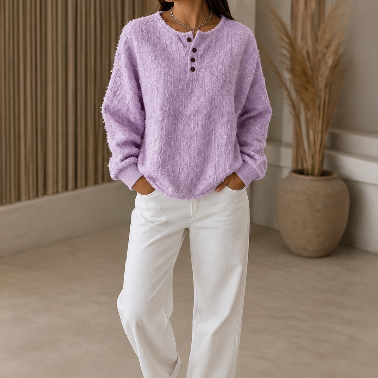 Mila | Moderner und Vielseitiger Chunky Strickpullover