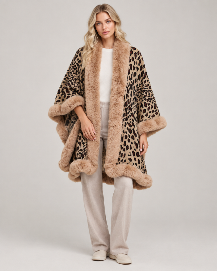 Emily poncho frakke – Kamel