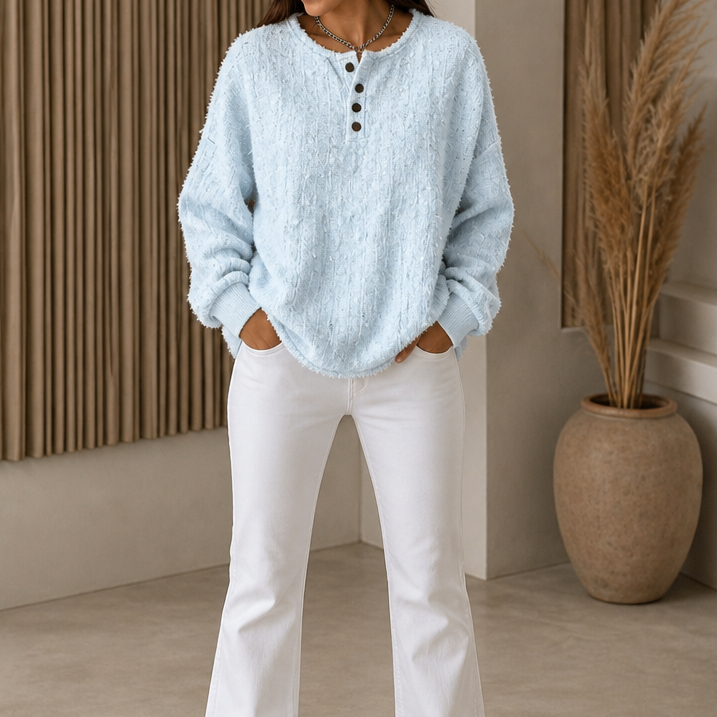 Mila | Moderner und Vielseitiger Chunky Strickpullover