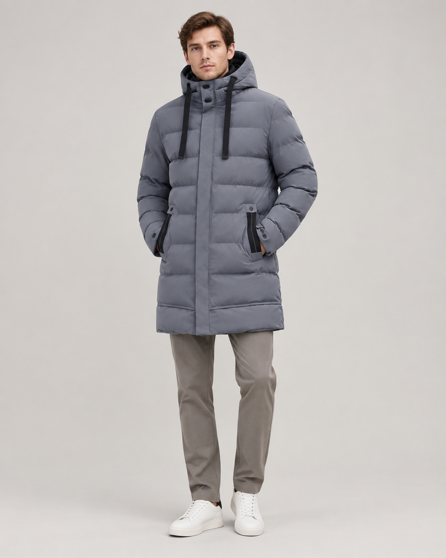George langline parka – Grå