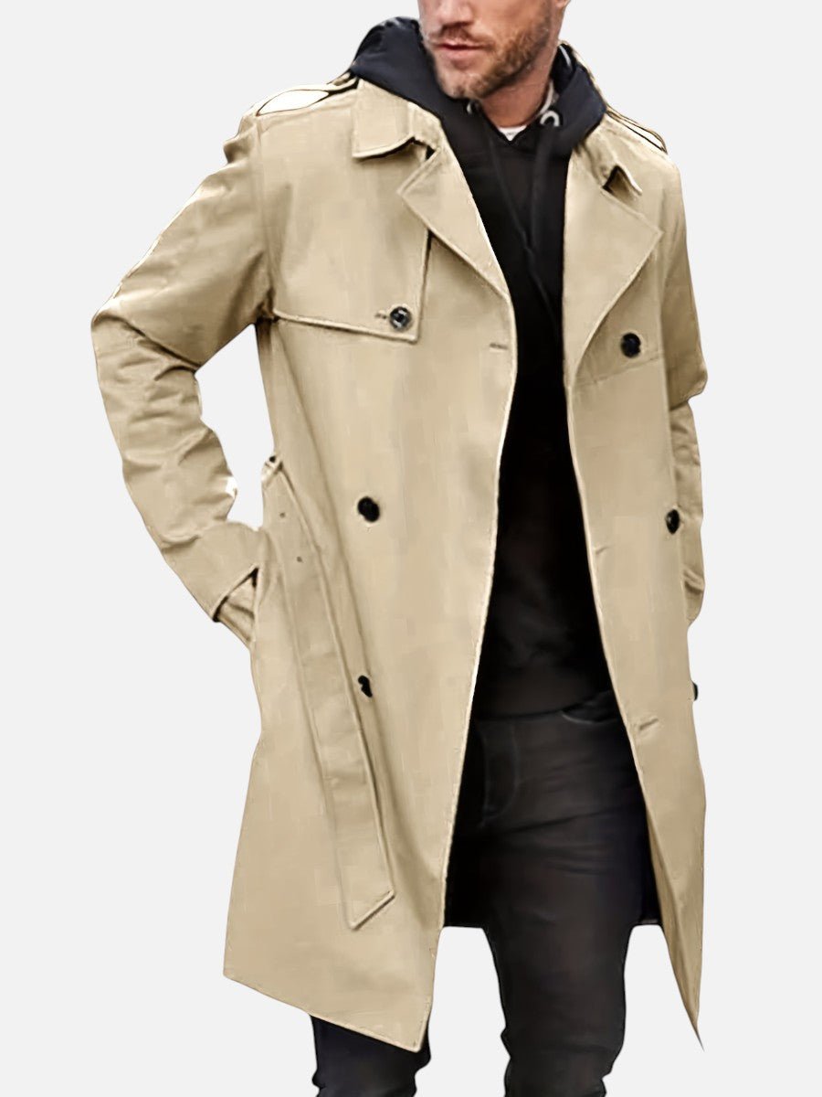 Jacob | Herre Dobbeltradet Trenchcoat