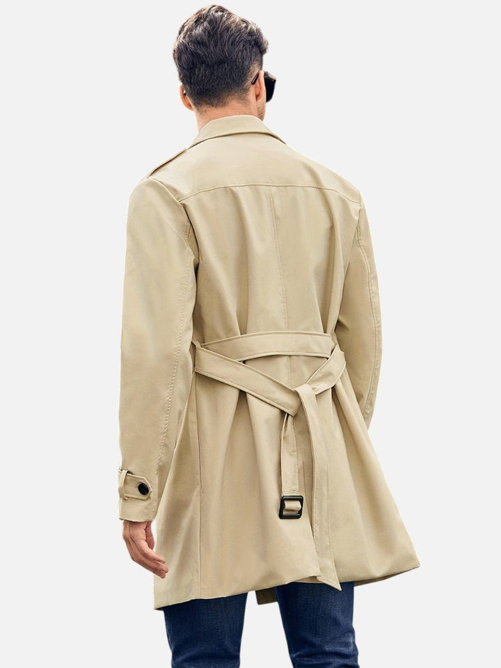 Jacob | Herre Dobbeltradet Trenchcoat