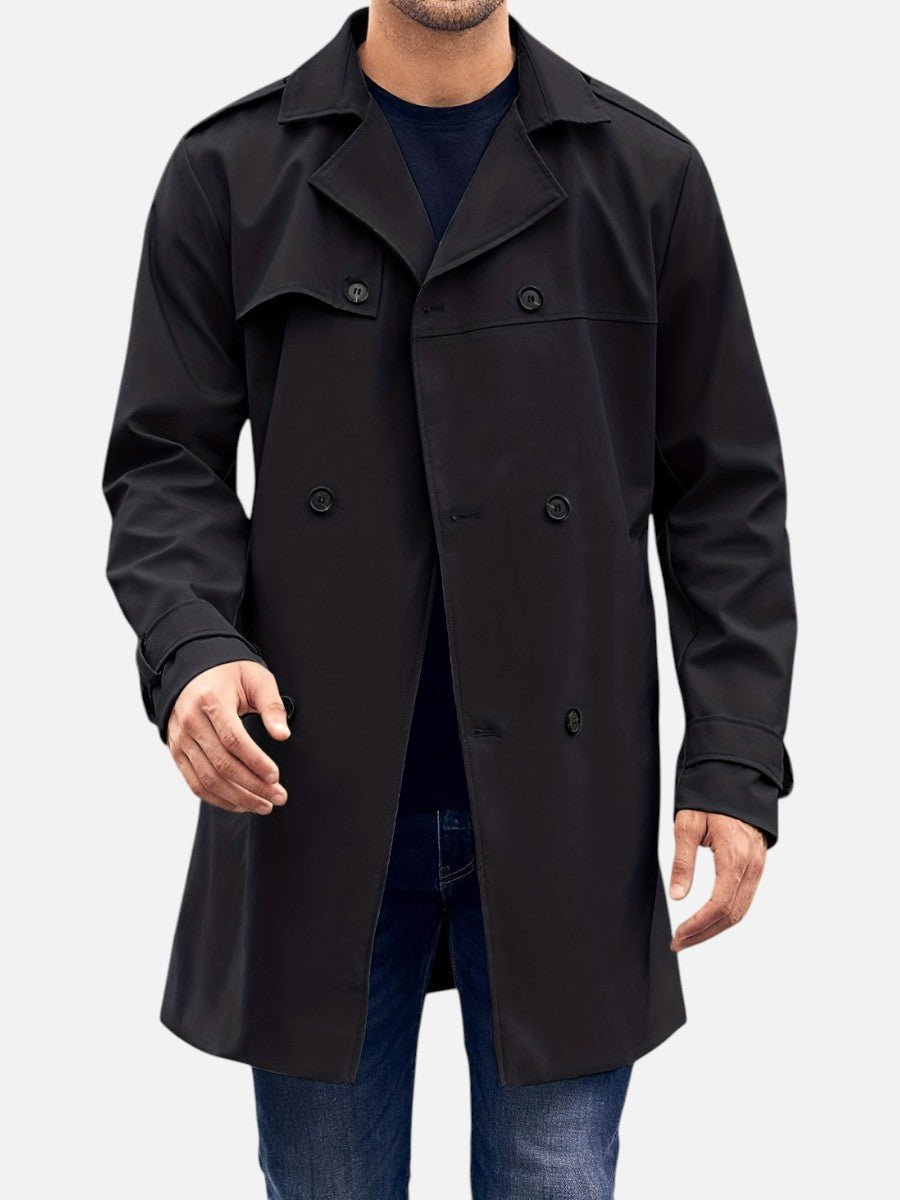 Jacob | Herre Dobbeltradet Trenchcoat