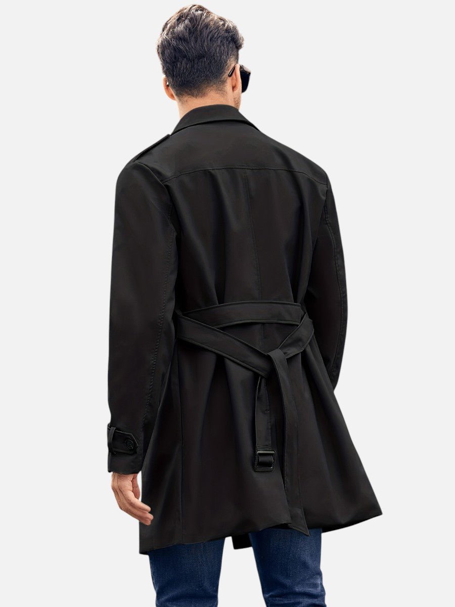 Jacob | Herre Dobbeltradet Trenchcoat