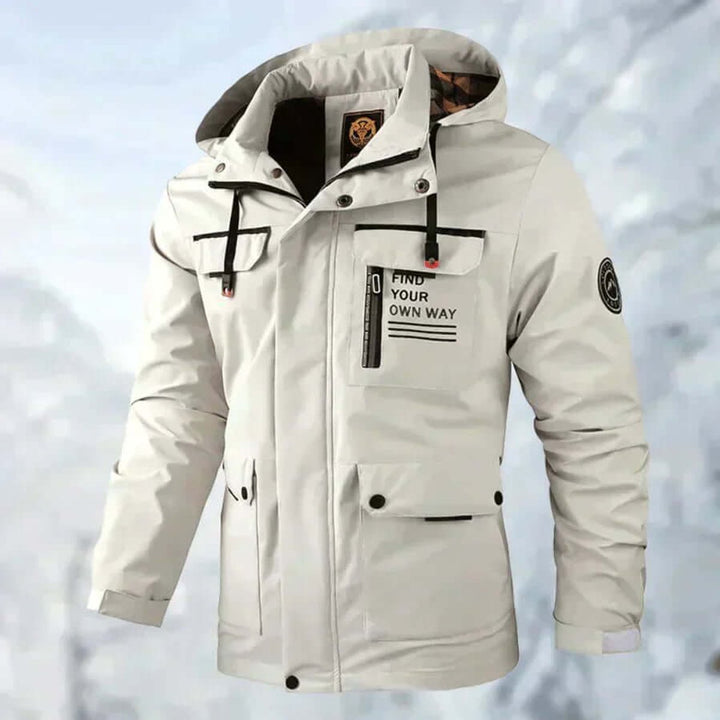 Leo | Herre Vandtæt Softshell Jakke med Hætte
