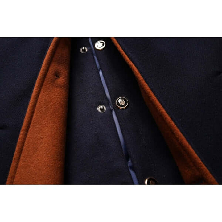 Oliver | Herre Slim Fit Frakke med Aftagelig Krave