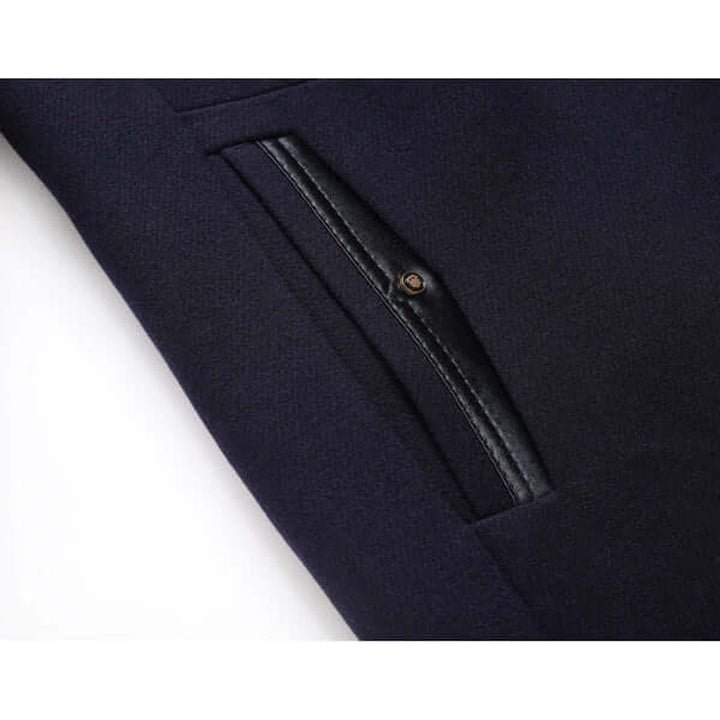 Oliver | Herre Slim Fit Frakke med Aftagelig Krave