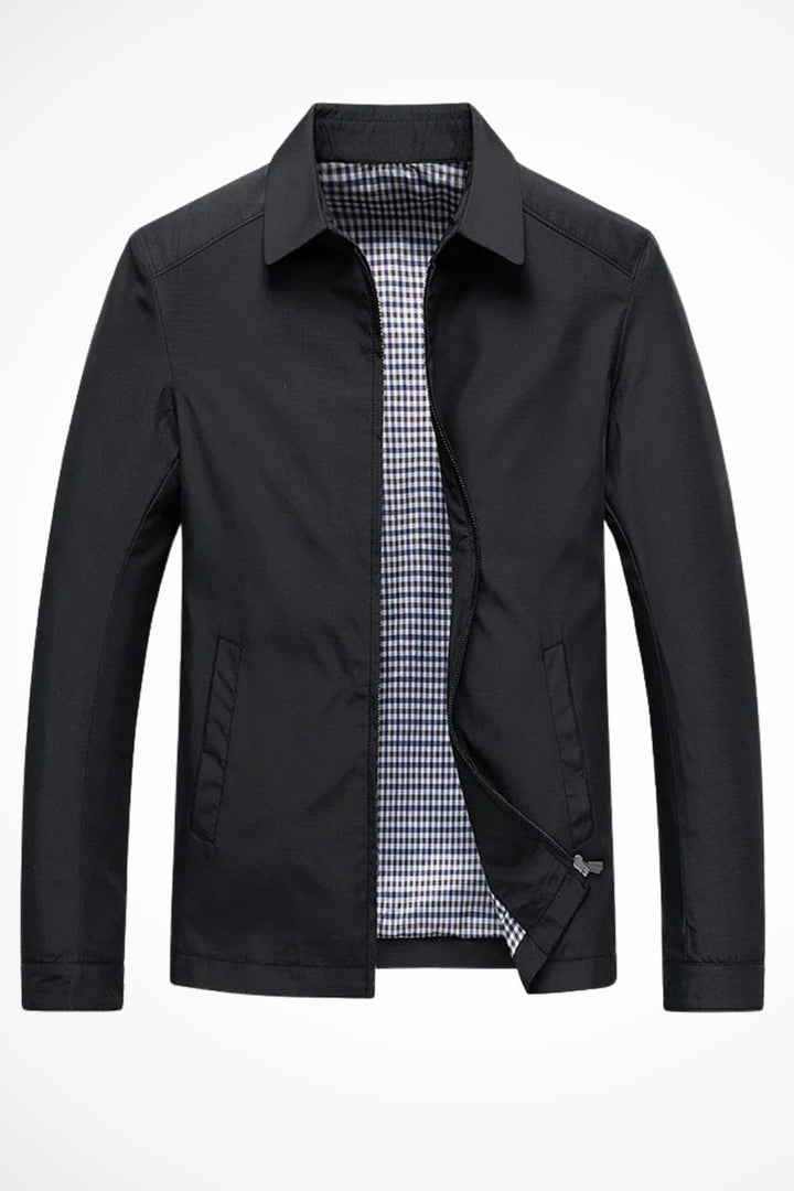 George | Herre Harrington Jakke med Ternet For