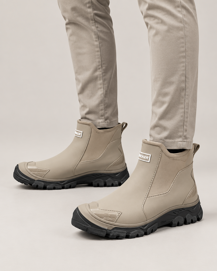 Oliver vandtæt chelsea ankelsko – Beige
