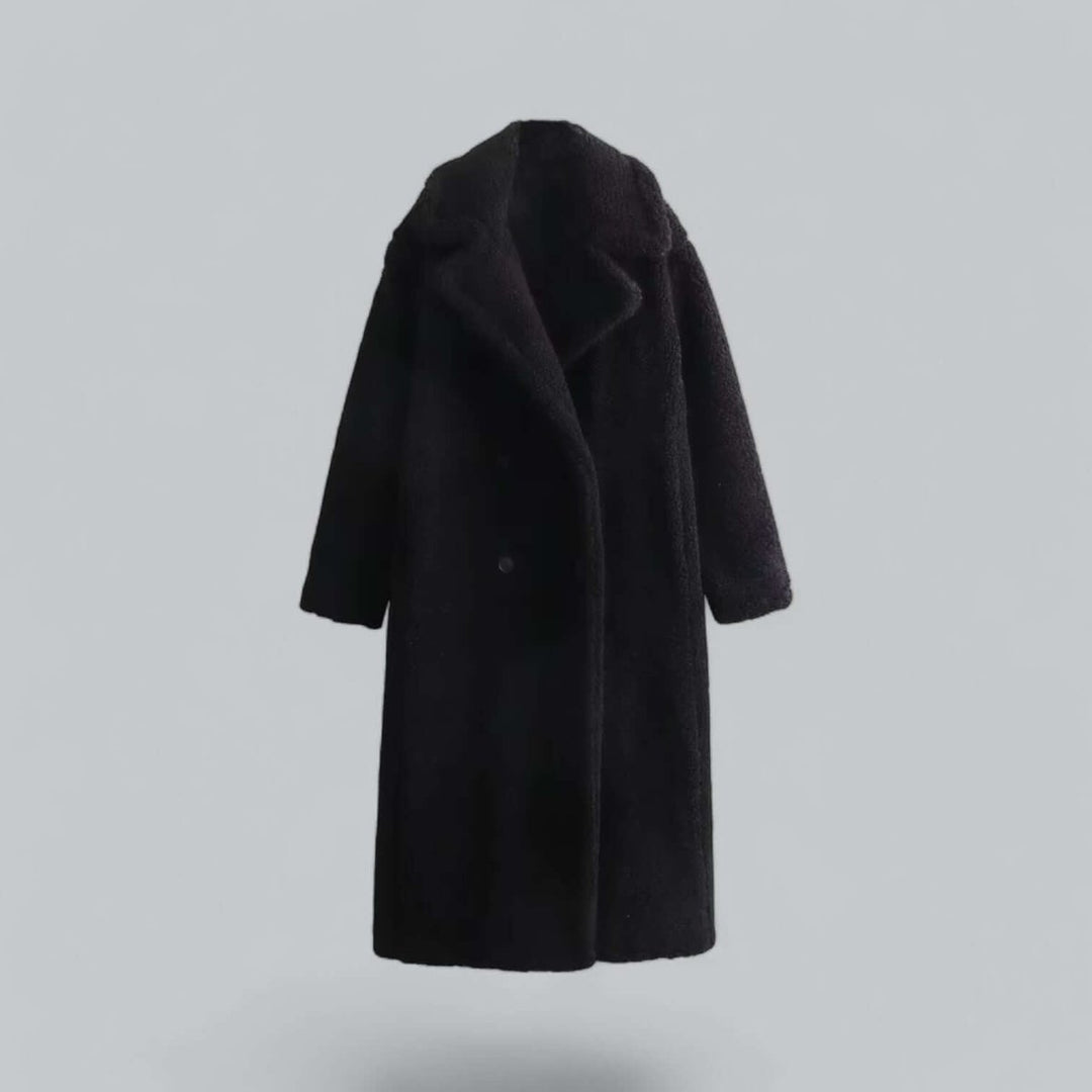 Florence | Dame Lang Oversized Teddyfrakke