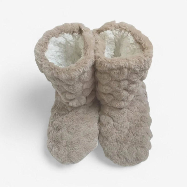Willow | Dame Hjemmesko Støvletter med Teddyfor
