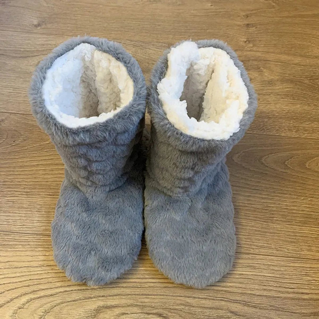 Willow | Dame Hjemmesko Støvletter med Teddyfor