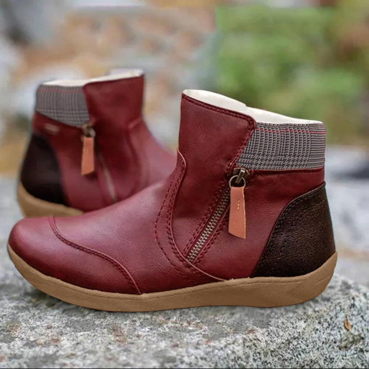 Lily | Dame Flade Chelsea Boots i Vandafvisende Læder